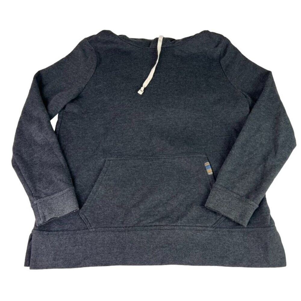 Pendleton Hoodie Sweater Women's Medium Heather Grey Olympic Pullover
